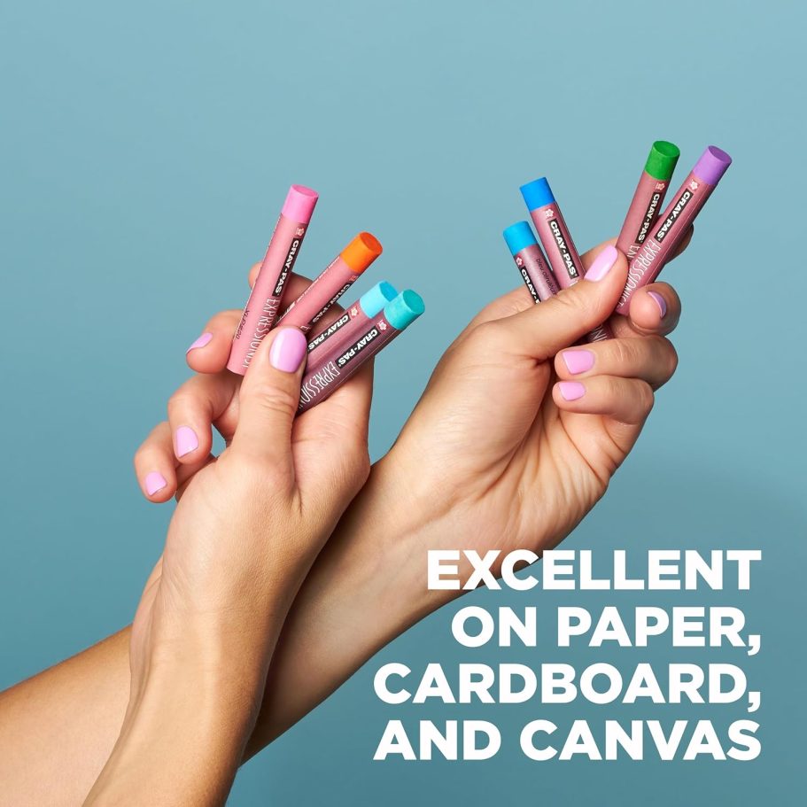 SAKURA Cray-Pas Expressionist Oil Pastel Set - Soft Oil Pastels for Artists - 50 Sticks - Image 6